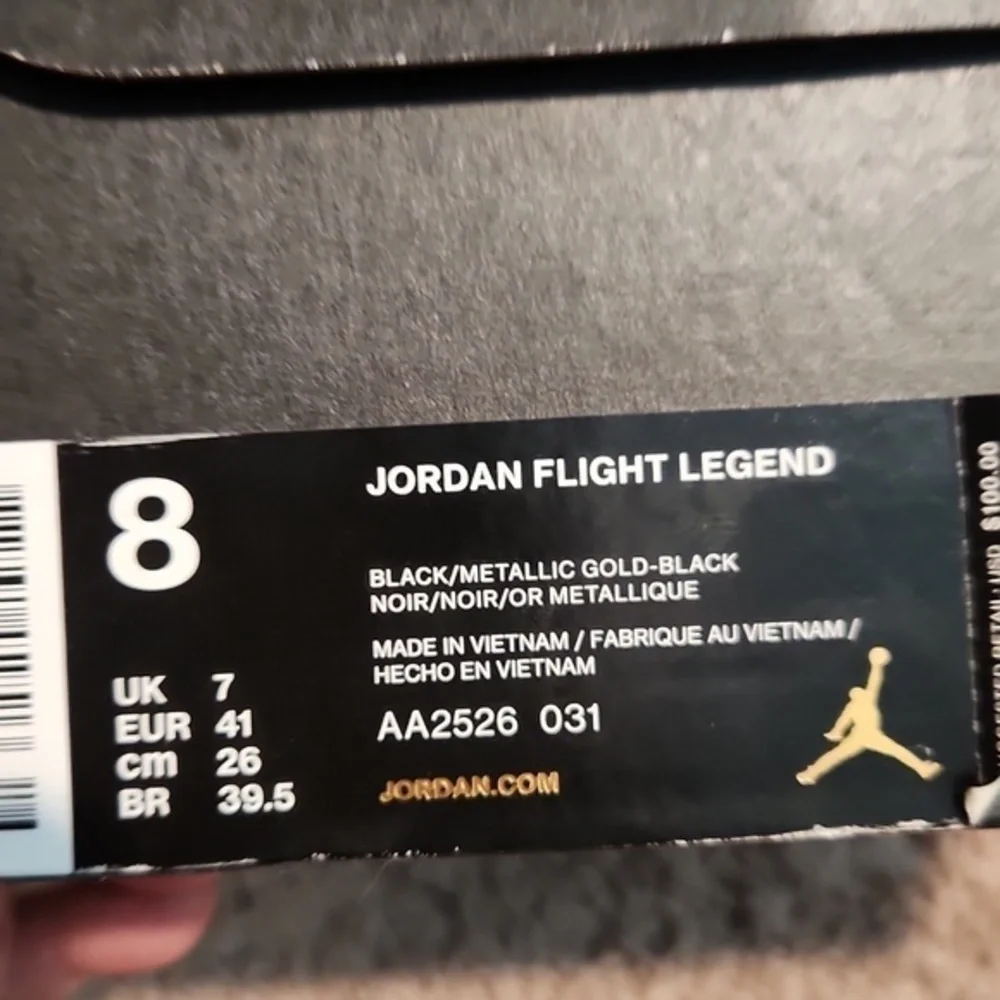 Air Jordan - Air Flight Legend AA2526 031 - Size 8